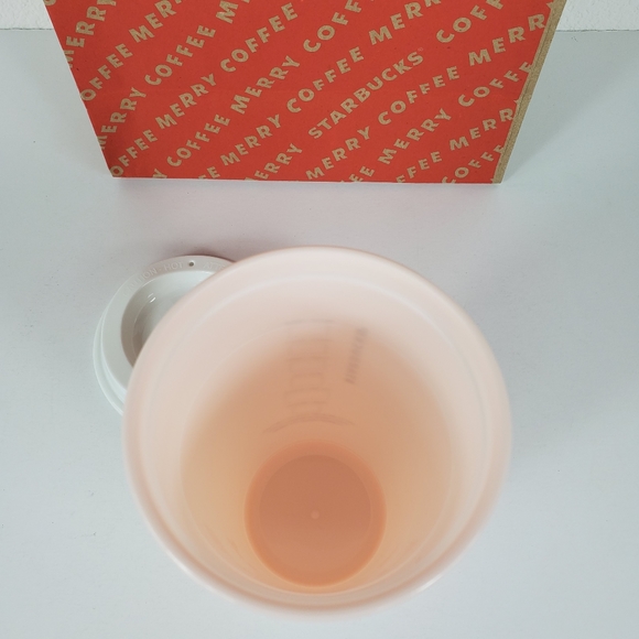 Starbucks Roasty And Toasty Pale Pink 16oz Hot Cup - Picture 5 of 6